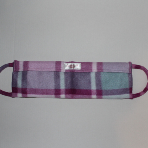 Fusia white lavender plaid - Kozi Cold Sack With (2) Gel Packs 